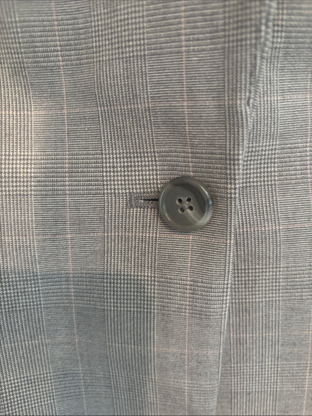 Tahari Light Gray Single-Button Notch-Lapel Blazer - Picture 3 of 7